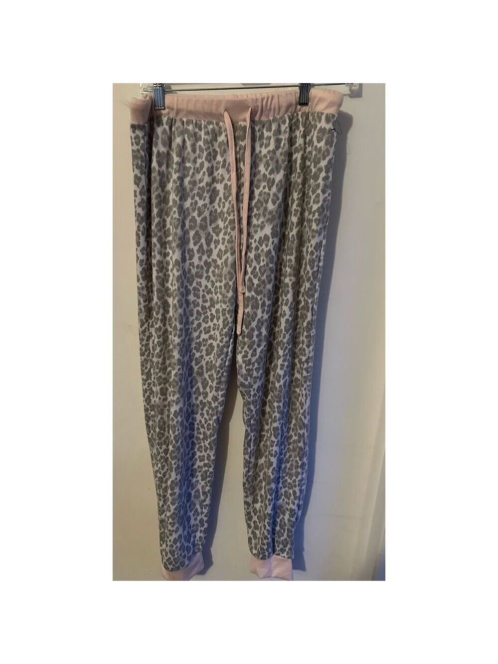 Rae Dunn "Be Kind" Women's Loungewear Set Leopard Print Size L - Picture 3 of 8